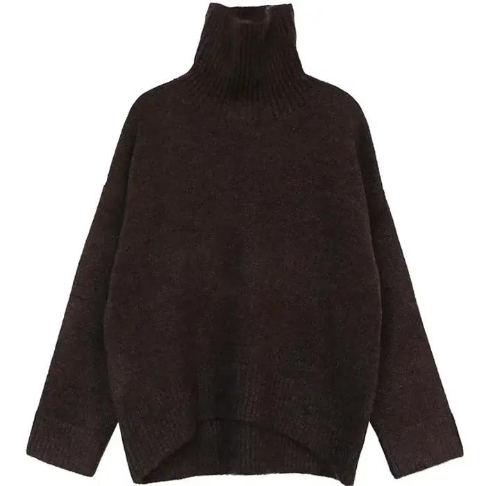 CHIC VEN – pull coréen à col roulé pour femme