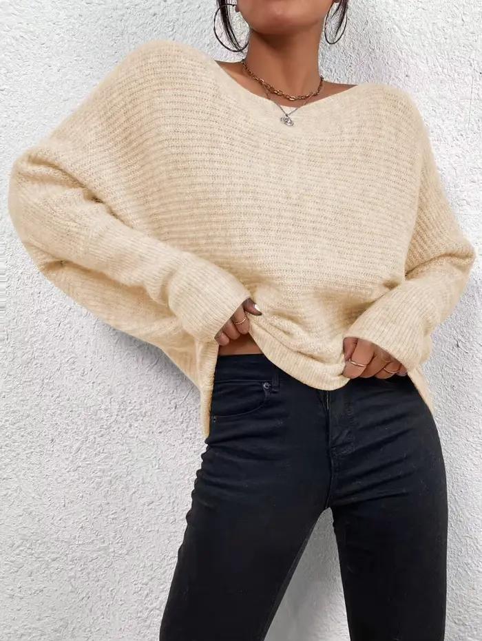 Pull à manches longues pour femme