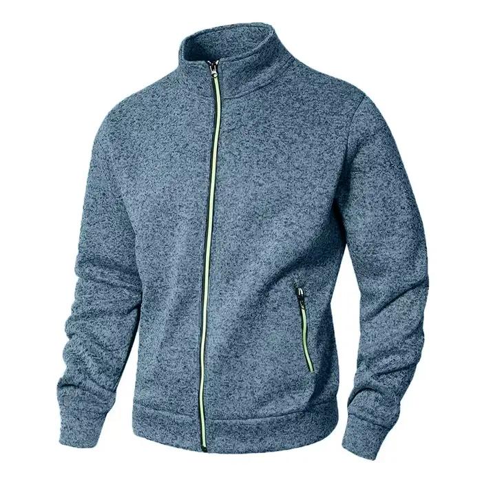 Sweat-shirt à col montant pour hommes
