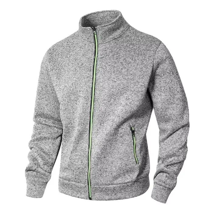 Sweat-shirt à col montant pour hommes