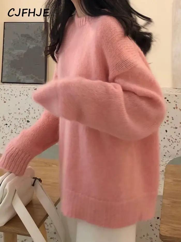 CJFHJE-Pull à manches longues pour femmes, Pull d'hiver élégant avec optique