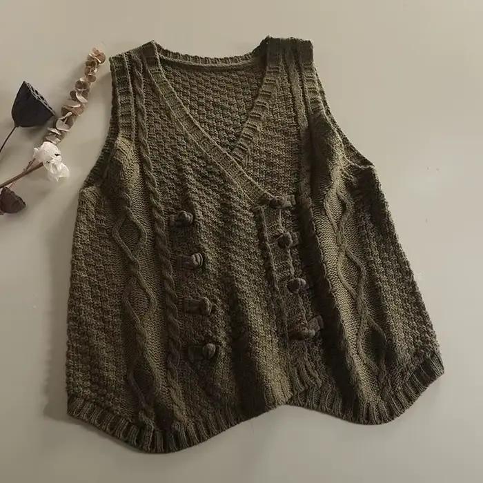 Pull-Over Vintage à lèvent pour Femme et Fille