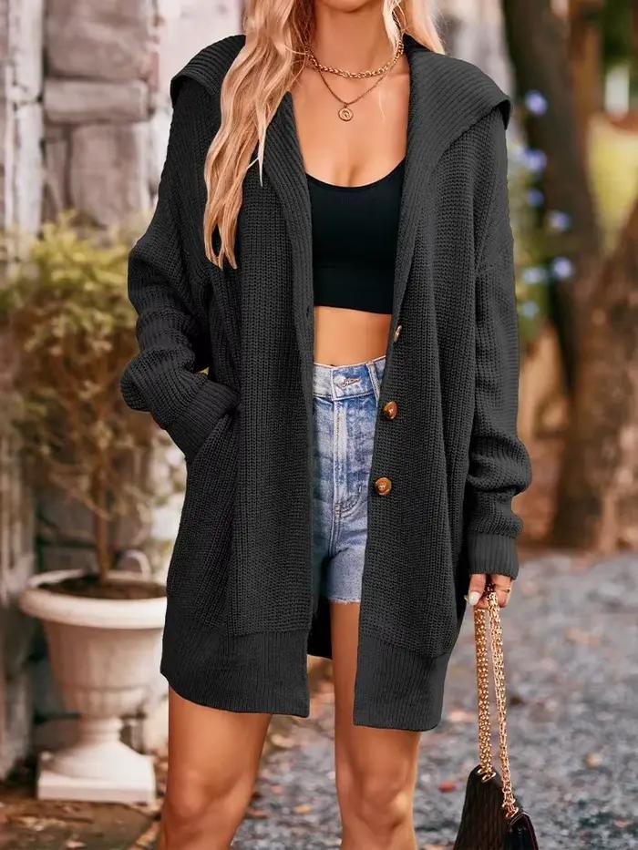 Cardigan Vintage à Manches sulfpour Femme