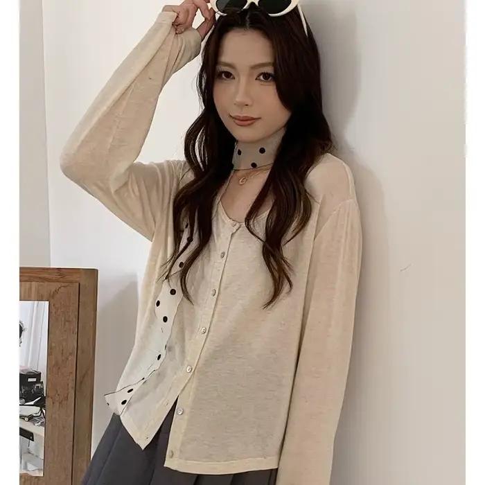 Cardigan en Lyocell pour femme