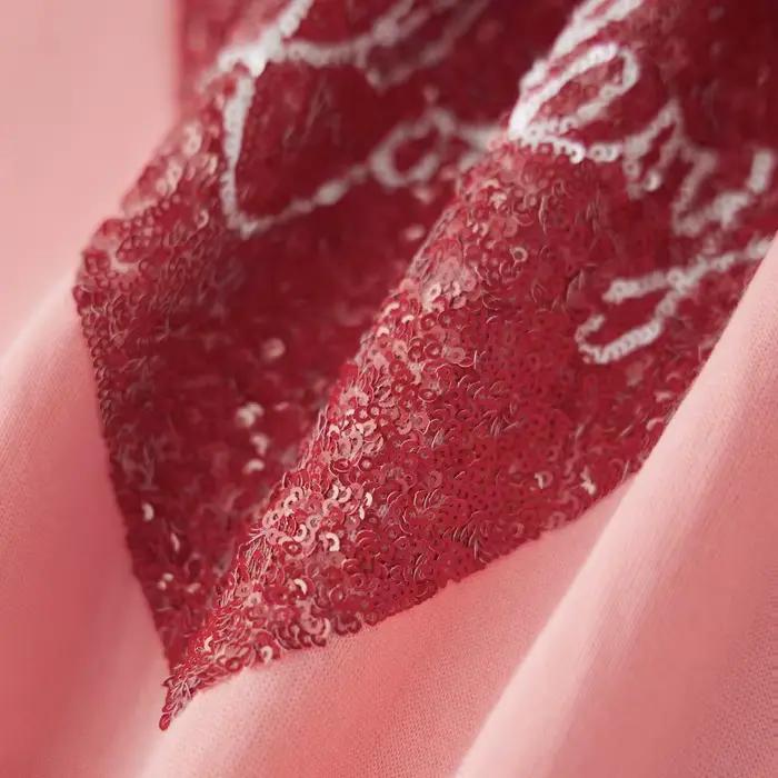 Puloru-Pull à Manches sulfet Col Rond pour Femme