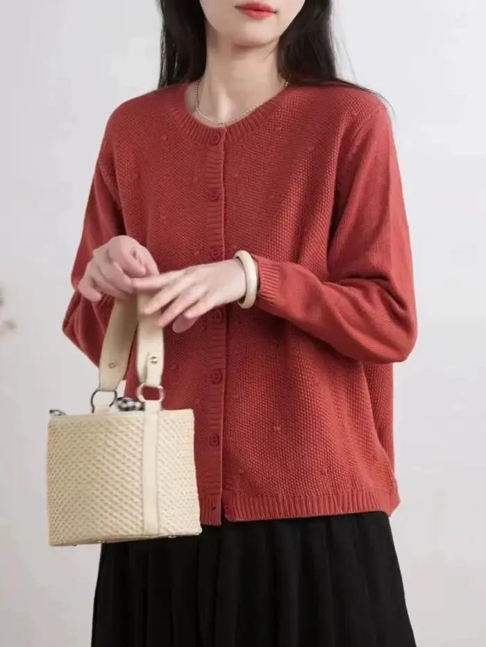 Cardigan pour Femmes vêtements 2025 automne nouveaux Pulls