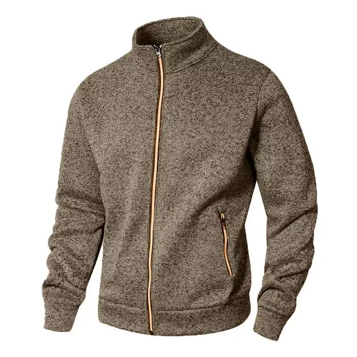 Sweat-shirt à col montant pour hommes