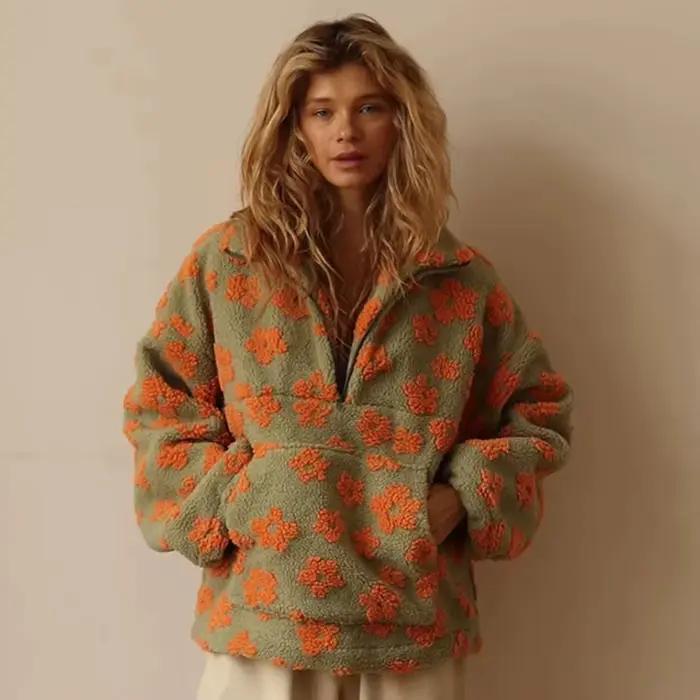 Sweat-shirt à capuche pour femme