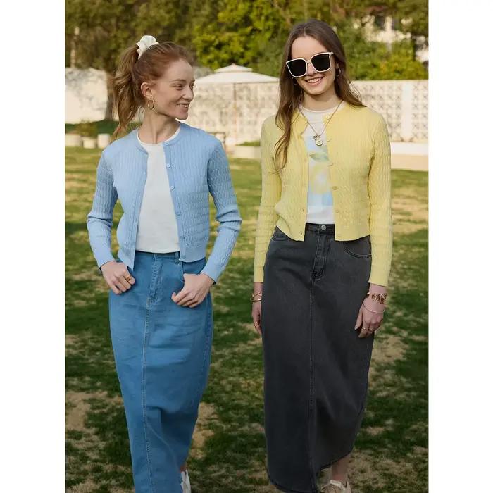 Chemise sans manches et cardigan en tricot torsadé pour femmes, style décontracté, printemps été, coton mélangé, coupe régulière, sans manches, occassions spéciales
