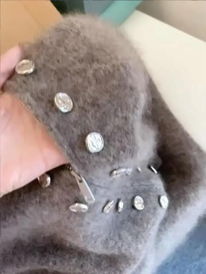 Cardigan moelleux de luxe pour femme