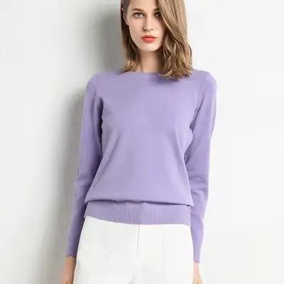 Pull confortable en cachemire pour femme
