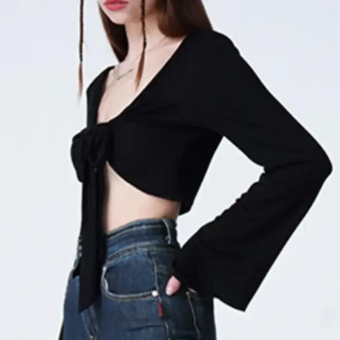 Cardigans monochromes pour femmes