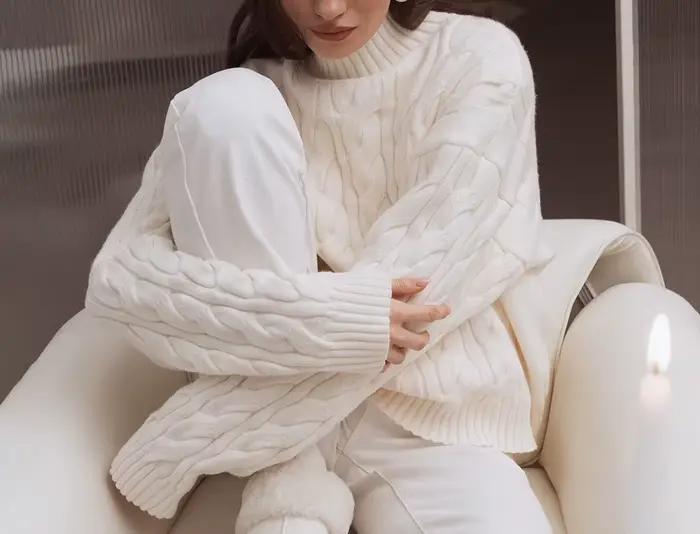 Pull à col haut 2025 automne et hiver nouveau Style