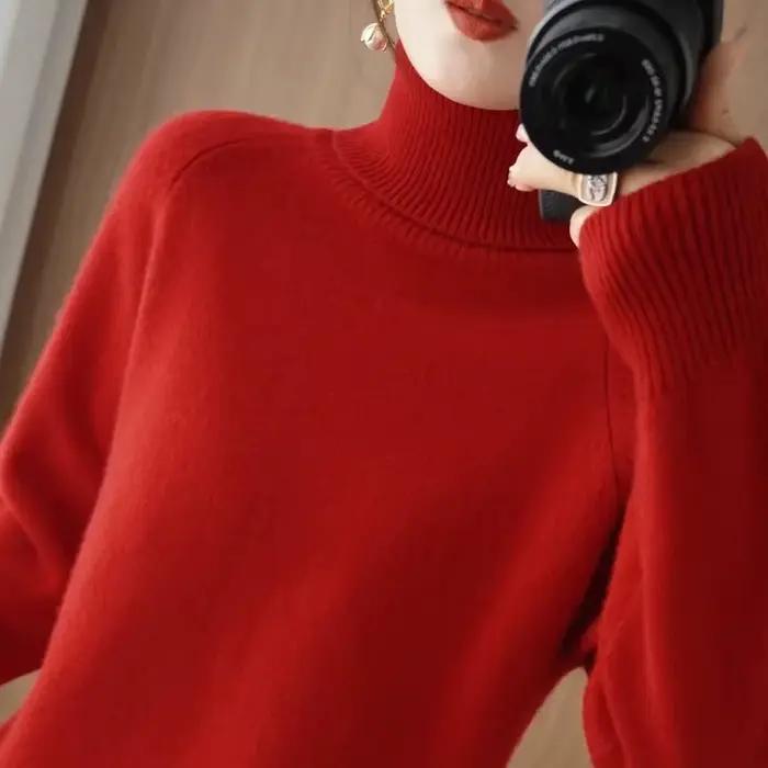 Pull en cachemire et laine pour femme