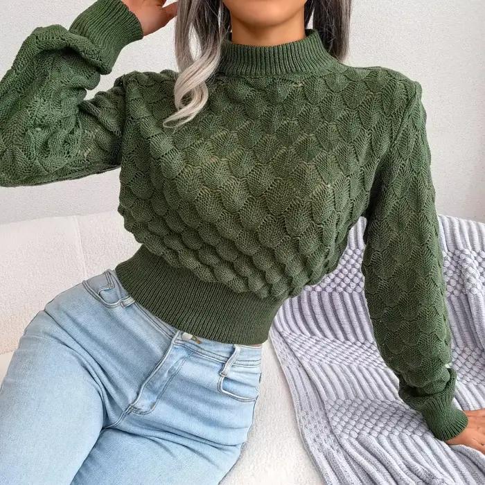 Pull en tricot style Ins pour femme