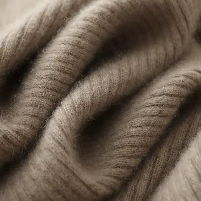 VU col coupe ajustée 100% laine mérinos femmes automne hiver nouveau Style à manches longues chaud couleur unie pull à la mode robe en tricot