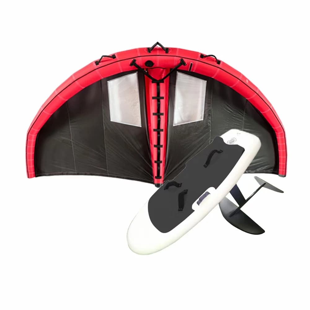 Pour Vente Chaude Plus Grande Taille Aile Avant Plein Carbone Feuilles Avec Paddle Board Cerf-Volant
