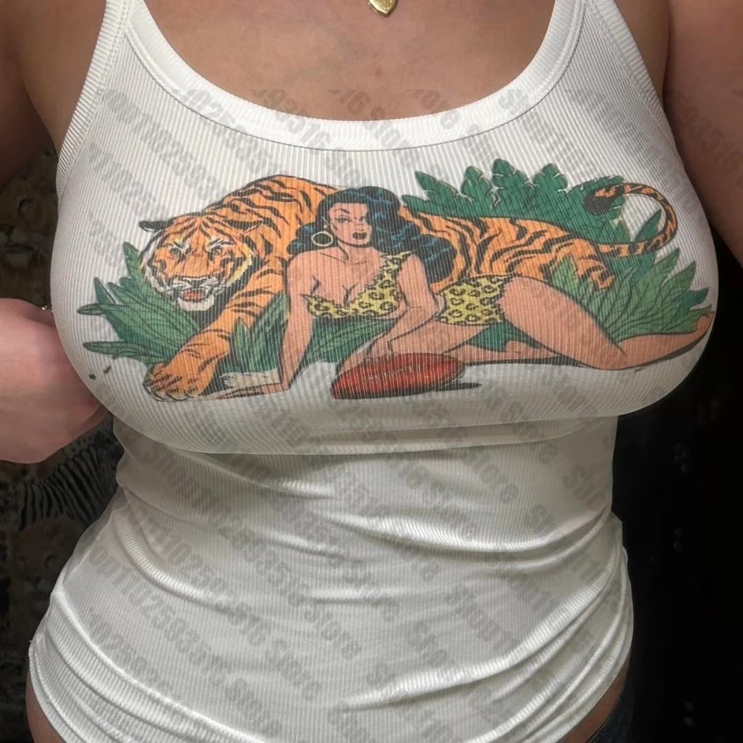 Hauts pour femmes, débardeurs et caracos en tricot, vêtements gothiques, hauts vintage Y2K, vêtement