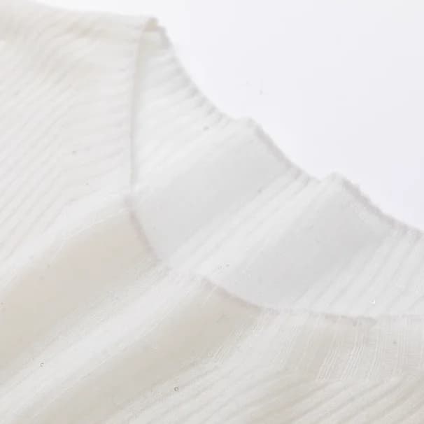 Pull à couche de base tricotée à col mi-haut et paillettes en laine mérinos 100 % super fine pour fe