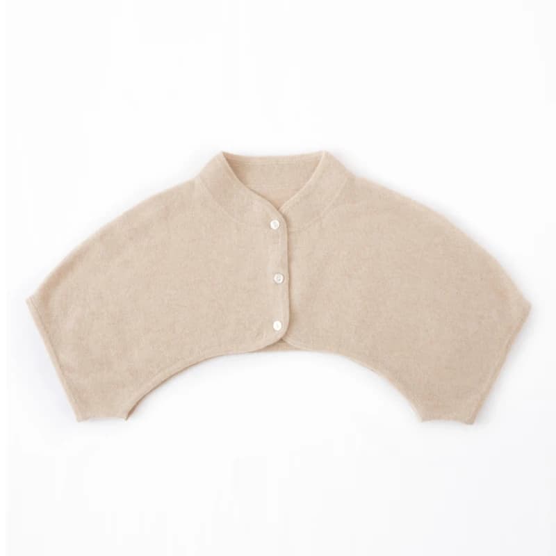 Châle 100% cachemire pour femmes, gilet chaud, écharpe pull Ultra courte, chauffe-épaules demi-col r