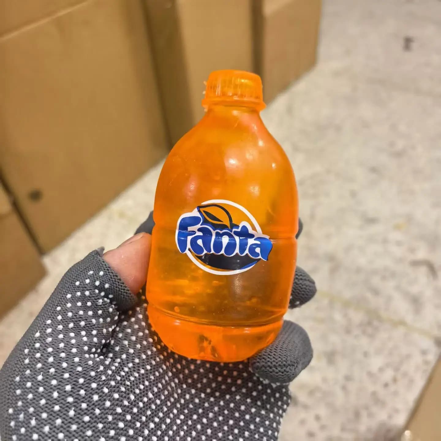Jouet sensoriel anti-stress NeeDoh en forme de bouteille de soda, cube de glace à presser, cadeau po