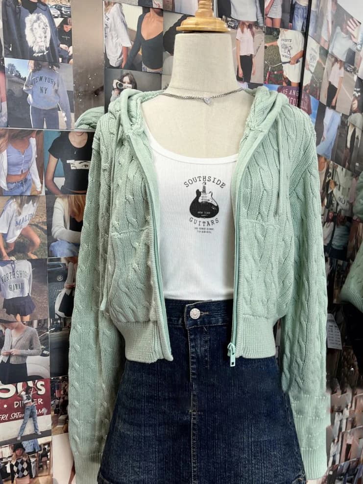 Pull cardigan à fleurs torsadées pour femmes, pull à manches longues, sweat à capuche, fermeture écl