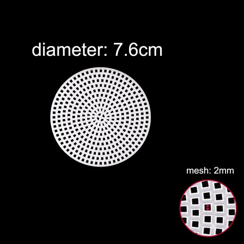 Maille plastique toile tissu grille bricolage sac à main sac à main faire crochet crochet tisser sac