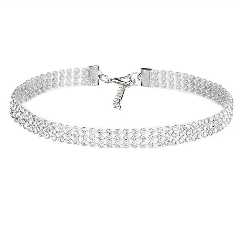 SUMENG 2024 mode Style européen femmes Bundle cou élément collier bijoux Punk Hip Hop tour de cou in