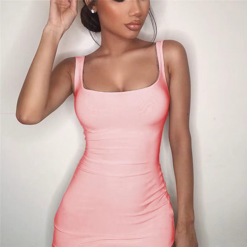 Mini robe de soirée courte pour femme, col carré, noir, froncé, tambour, dos nu, blanc, élégant, sex