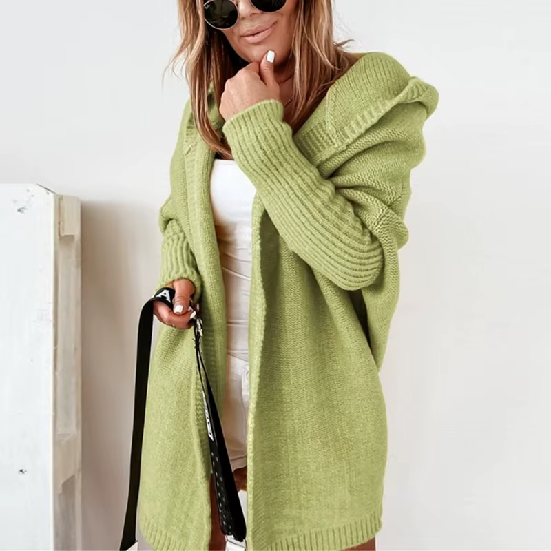 Chandails pour femmes hiver décontracté pull tricoté en vrac femme automne Cardigans femmes manteau 