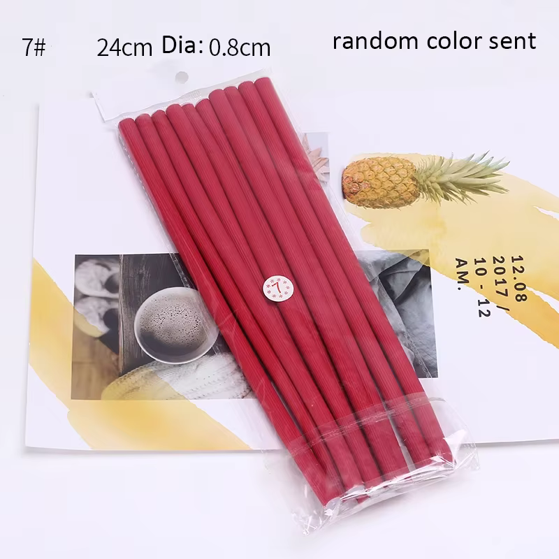 10 pièces tige de friser de cheveux Flexible bigoudis fabricants mousse souple Bendy torsion boucles