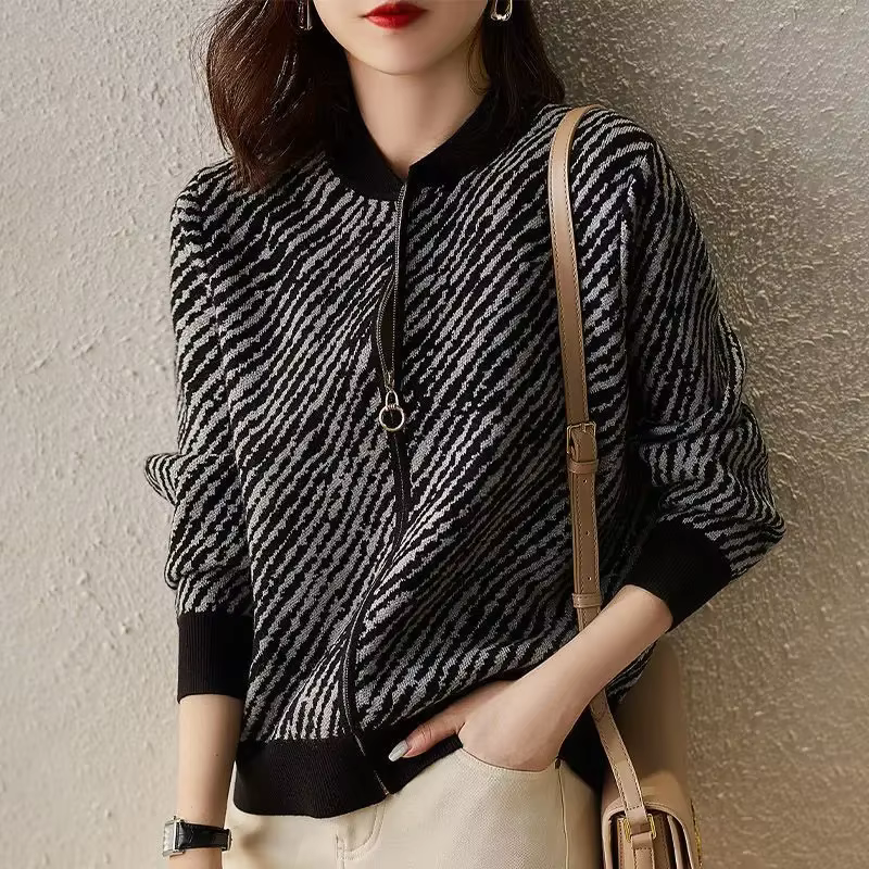 Cardigan à col en V de style coréen pour femmes, manteau avec souhait, pull pour femme, haut à manch