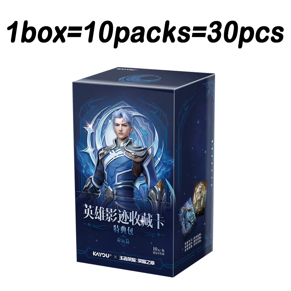 Kayou Officiel Honor Of Kings Hero Traces Cartes à collectionner Booster Box, Kai Luna Esquisse de p