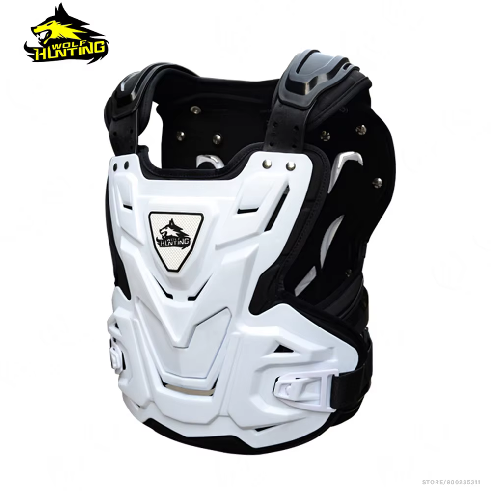 Armure corporelle de Motocross, veste de moto, gilet d'armure, intérieur et extérieur, protection de