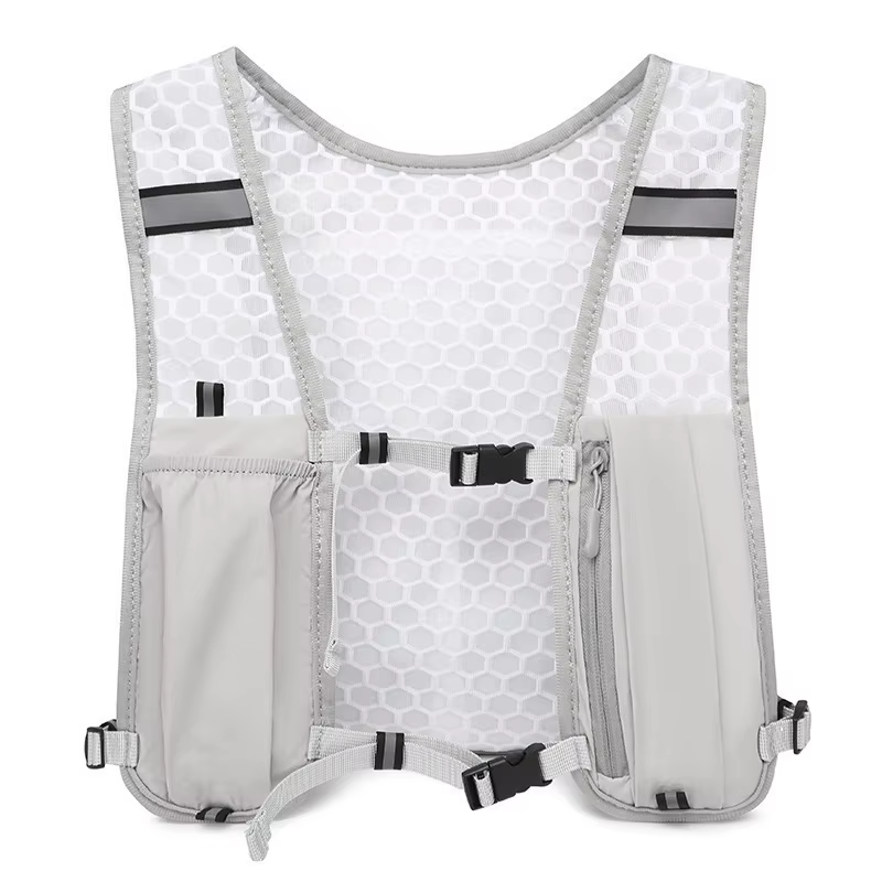 Gilet d'hydratation pour la course à pied pour femmes et hommes, résistant à l'eau, respirant, sac à