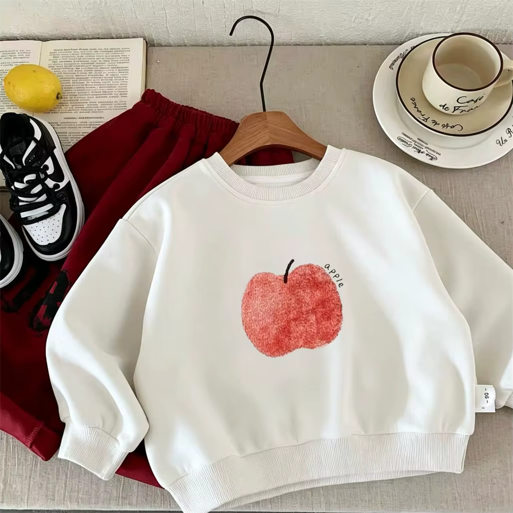 Sweat-shirts jaunes et blancs pour bébés filles, nouveaux vêtements de printemps, pulls à col rond, 