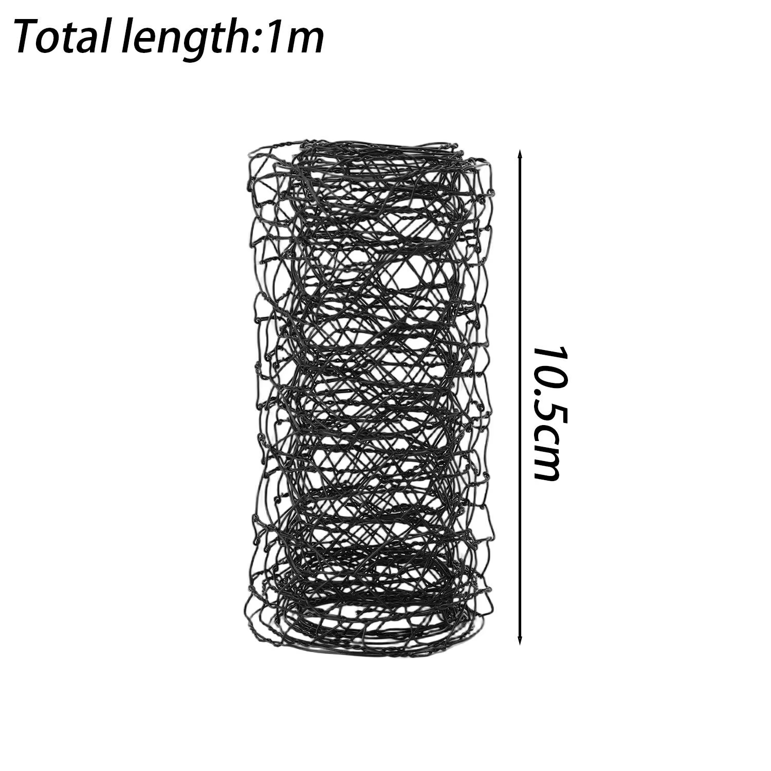 Fil métallique Hexagonal de 1/10M, fixation de jardin, rouleaux de filet pour poulailler, plantes de