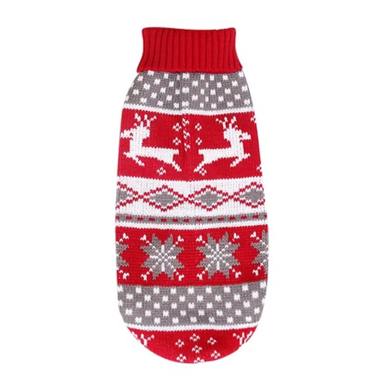 Pull à col roulé Rottweiler pour grands chiens, vêtements de Noël pour petits, moyens et grands chie