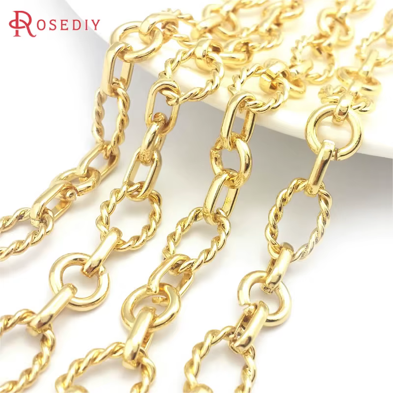 Collier long de forme naren or 18 carats pour femmes, bijoux de bricolage de haute qualité, accessoi