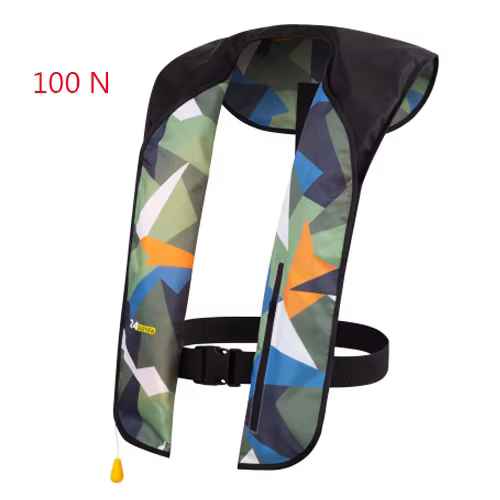 Gilet de Sauvetage Professionnel Gonflable existent avec Poche Manuelle, Accessoire de dehors Aquati