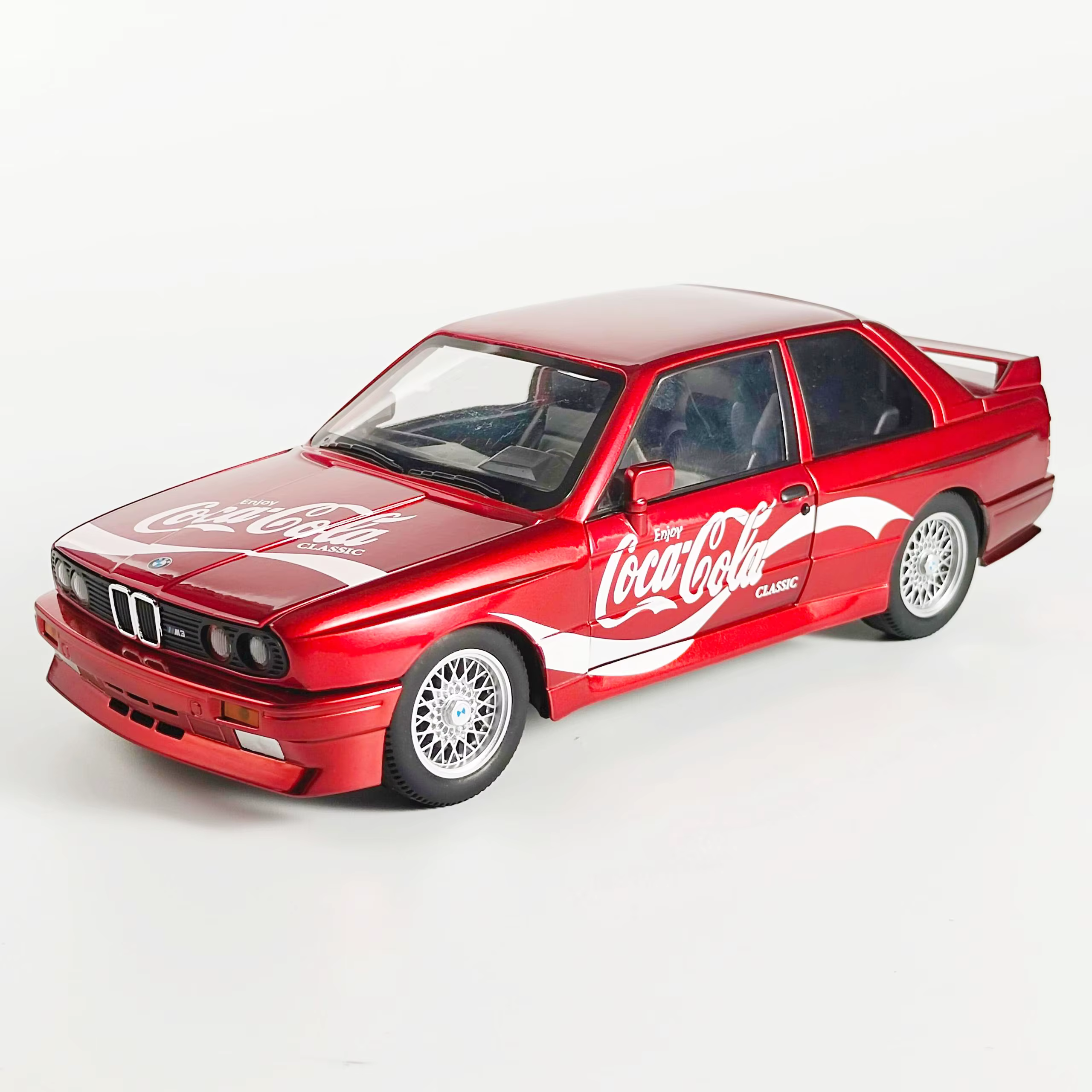 Coca-Cola 1:24 BMW M3 E30 1988 Mazda RX7 Sport Supercar Moulés sous pression En Alliage Modèle De Vo
