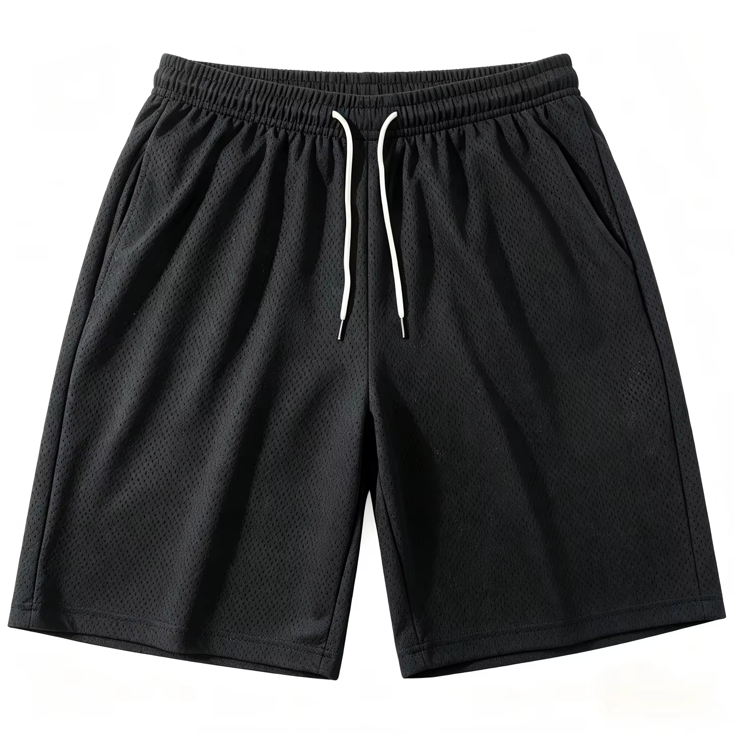 Shorts en maille respirante pour hommes, séchage rapide, sport, course à pied, gym, entraînement, co