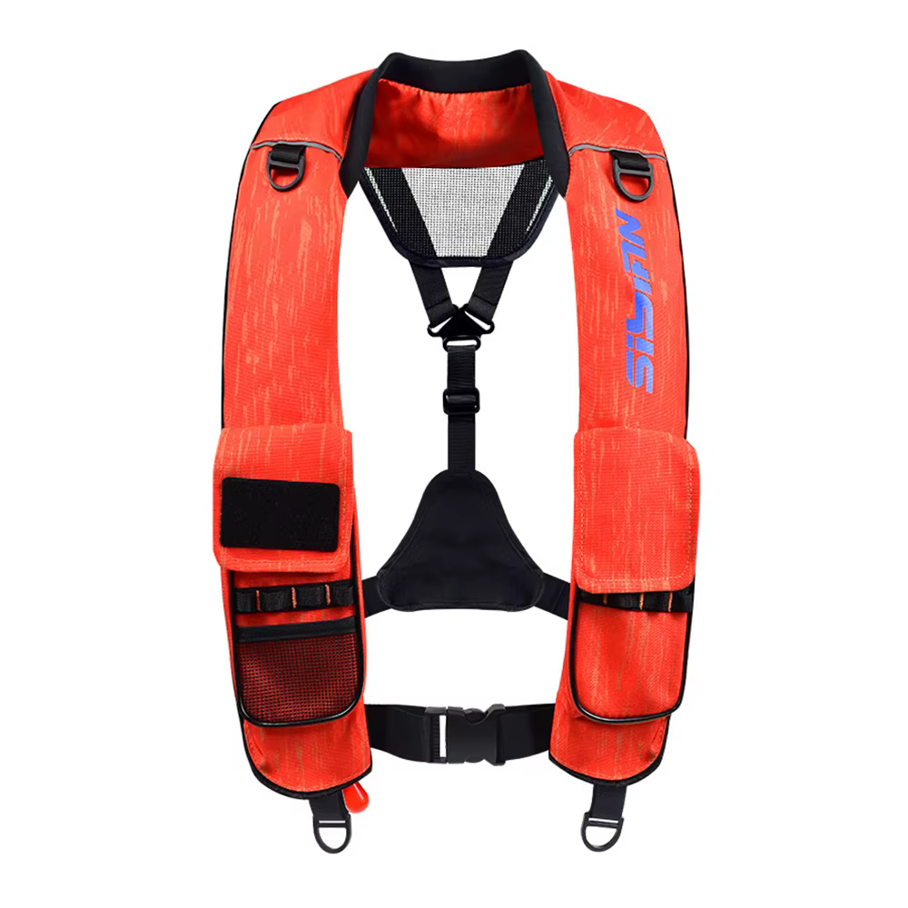Gilet de sauvetage gonflable automatique pour la natation adulte, gilet de sauvetage pour les sports