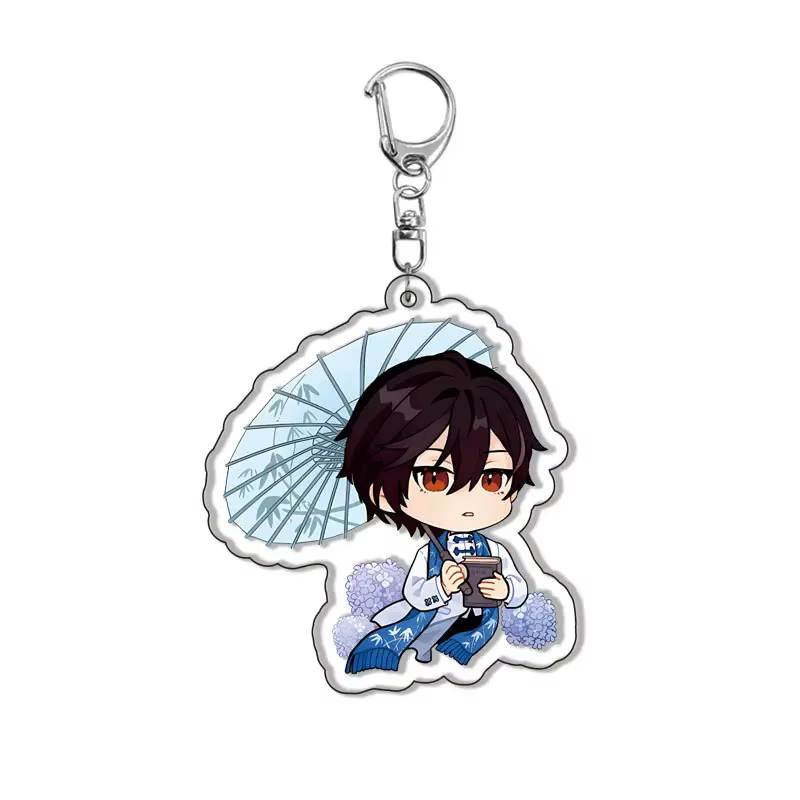 Mignon Anime Lovebrush chroniques pour tous les temps Alkaid Ayn acrylique porte-clés périphériques