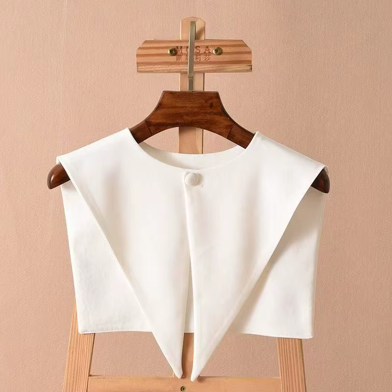 Faux col de chemise décoratif pour femme, nouveau style, version européenne, américaine et coréenne,