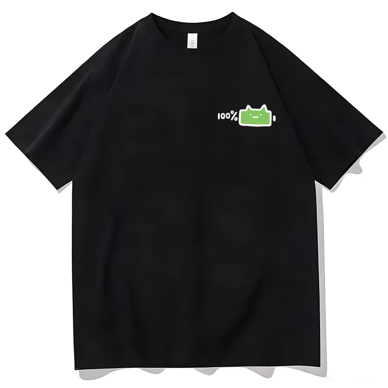 Nouveau design tendance - T-shirt décontracté d'été à manches courtes pour femme, col rond, imprimé