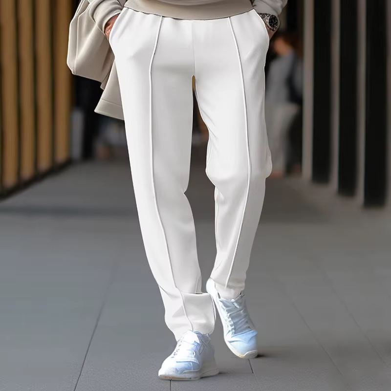 Viser de survêtement décontractés minces pour hommes, pantalons de survêtement à la mode, pantalons 