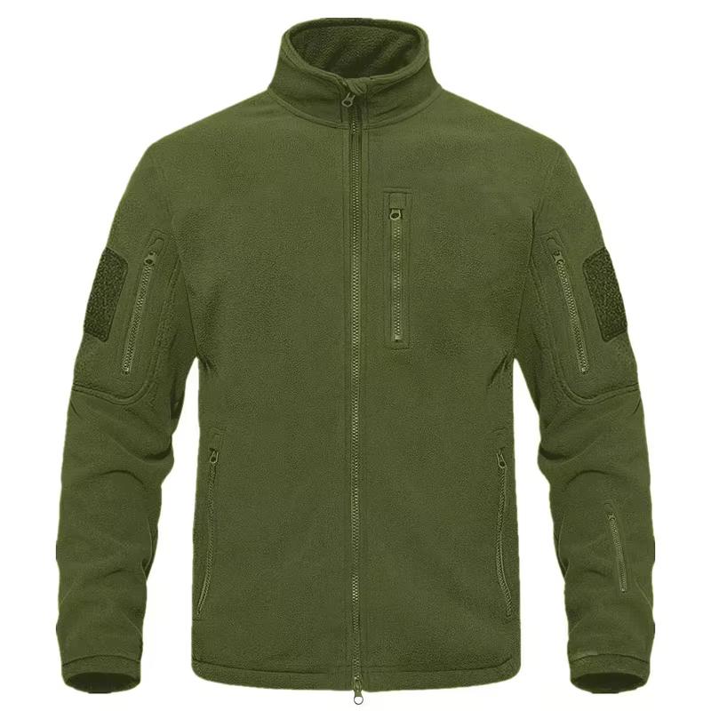 Hommes hiver automne polaire col montant tactique militaire Cargo vestes Trekking randonnée Camping