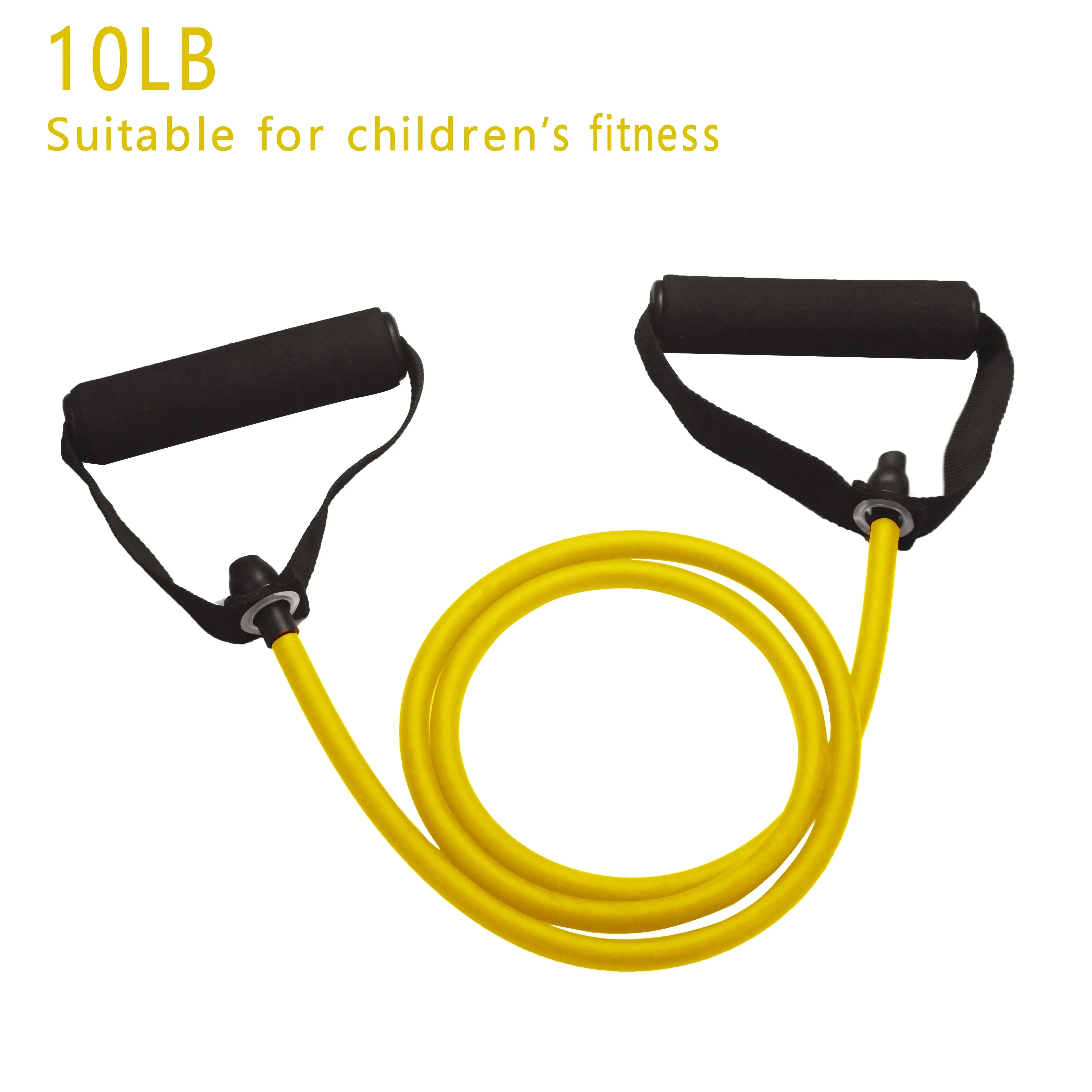 Bandes de Résistance Élastiques avec Poignées pour Entraînement de Fitness, Équipement de Musculatio