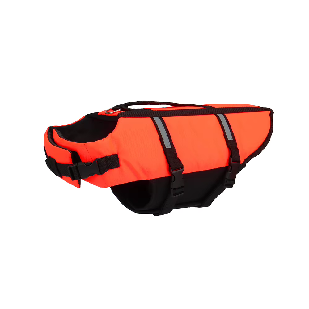 Gilet de sauvetage Orange réfléchissant pour chien, veste d'été pour animaux de compagnie, vêtements